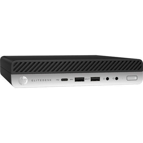 Refurbished (Excellent) - HP EliteDesk 800 G3 Mini Desktop  i5-6500T 8 GB DDR4 256 GB SSD Windows 10 Professional 64-Bit