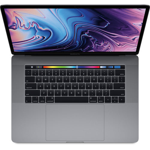 Refurbished (Excellent) - Apple MacBook Pro (2018) w/ Touch Bar 15.4" Laptop - Space Gray (Intel i7-8850H / 16 GB RAM / 512 GB SSD / Radeon Pro 560X / MacOS)