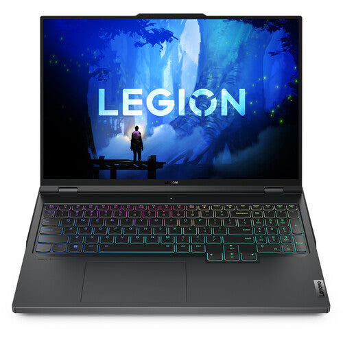 Open Box - Lenovo Legion Pro 7 16IRX8H 82WQ0065US 16" Gaming Laptop - Onyx Grey (Intel i9-13900HX / 32 GB RAM / 1 TB SSD 1 TB HDD / GeForce RTX 4080 / Windows 11 Home 64)