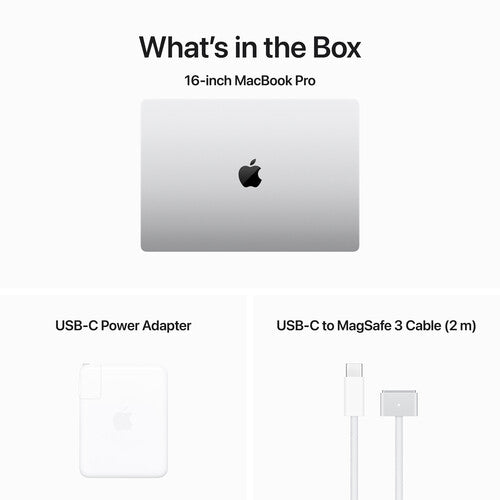 Open Box - Apple MacBook Pro (Fall 2023) 16.2" Laptop - Silver (Apple M3 Pro / 18 GB RAM / 512 GB SSD / MacOS)