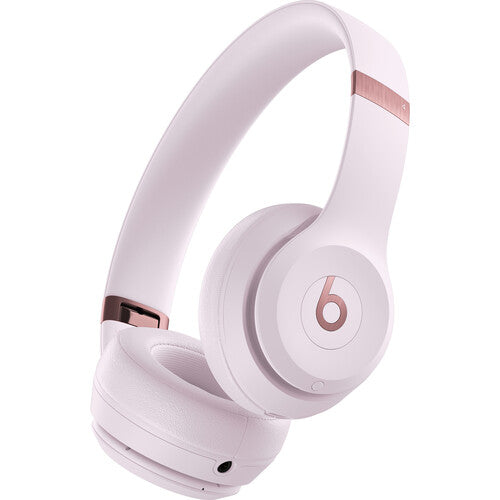 Refurbished (Excellent) - Beats by Dr. Dre MUW33LL/A Beats Solo 4 Wireless On-Ear Headphones - Cloud Pink